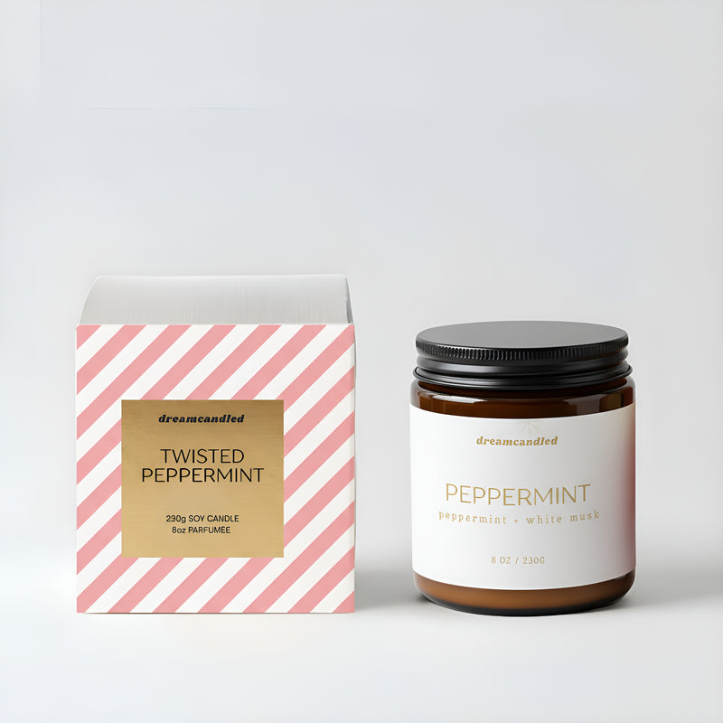 Twisted Peppermint LIMITED EDITION CHRISTMAS CANDLE